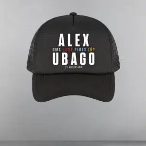 Gorra negra GIRA ALEX UBAGO
